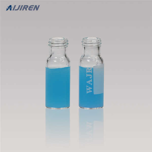 2ml amber crimp top vials w/ write-on patch